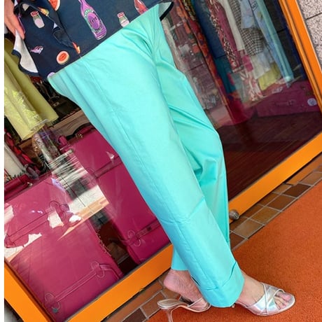 【XS〜4Lサイズ】ターコイズパンツ