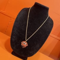 リップモチーフネックレス　K-256