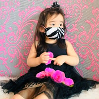 I SPARK・kids  Mask  （子ども用　立体マスク）K-16 ゼブラ×ドット
