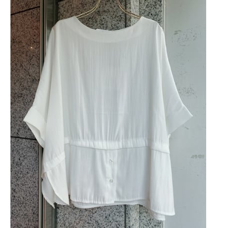 【XS〜4L】切り替えボタントップス
