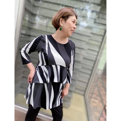 evavarro 切り替えチュニック