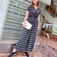 【新品】インポート  イタリア  オシャレ  柄  ワンピース  М  42 イタリアインポート幾何学柄ワンピース | aphrodite