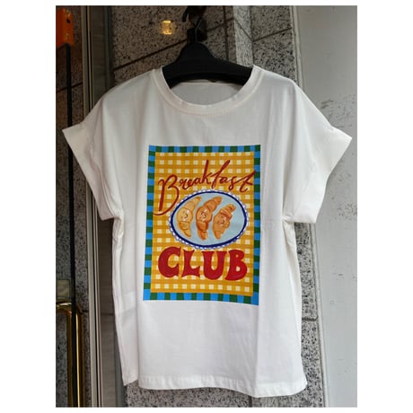 【XS〜Mサイズ】イタリアインポートクロワッサンTシャツ