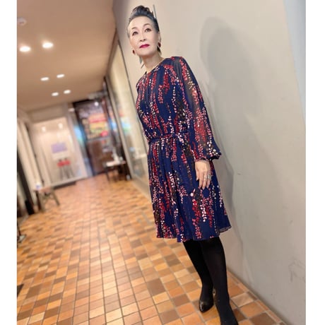【インスタライブ紹介商品】バックリボンふんわりラインワンピース