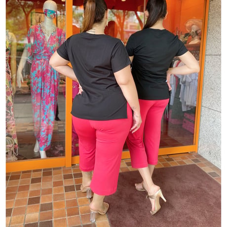 evavarro リヴァーシブルガウチョパンツ