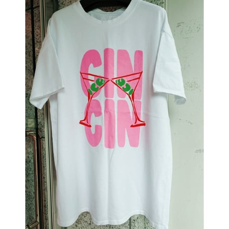 【XS〜Lサイズ】イタリアインポートCIN×2 Tシャツ