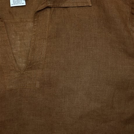 USED OPEN COLLAR PULL OVER SHIRT