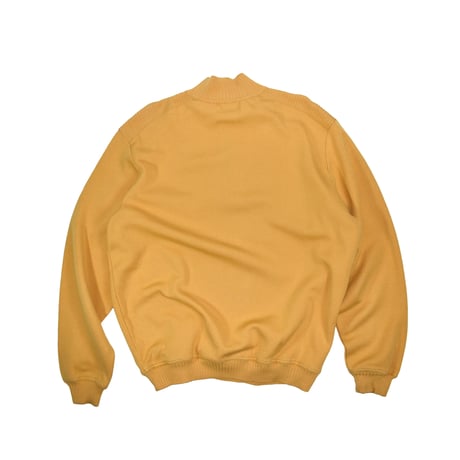 USED "ST.CROIX / UTAH WOOLEN MILLS" COTTON HALF ZIP KNIT