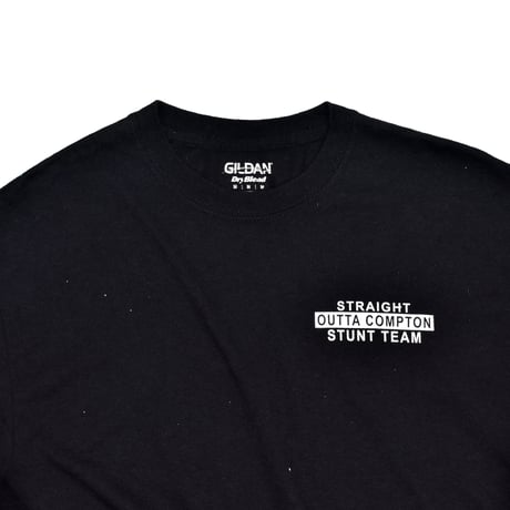 USED "STRAIGHT OUTTA COMPTON  STUNT TEAM" T-shirt