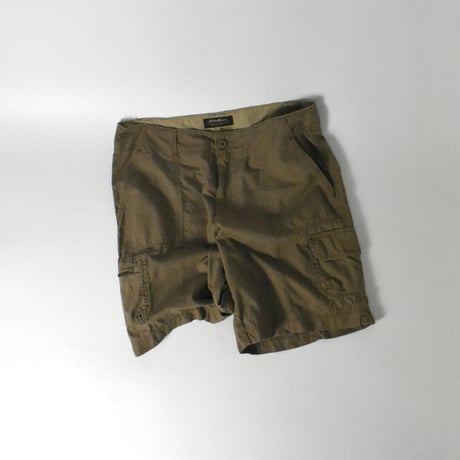 USED "EDDIE BAUER ORGANIC COTTON" RIPSTOP SHORTS
