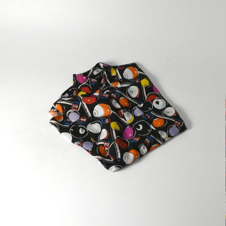 USED 90’S "COLORE ITALIA" RAYON PLAID SHIRT