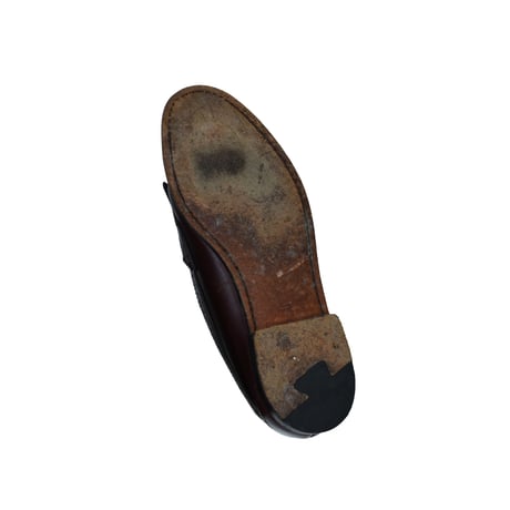USED "COLE-HAAN" FRINGE LOAFER