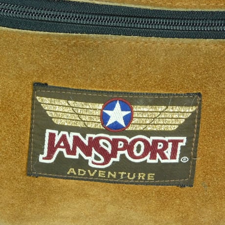 USED "JANSPORT ADVENTURE" LEATHER FUNNY PACK