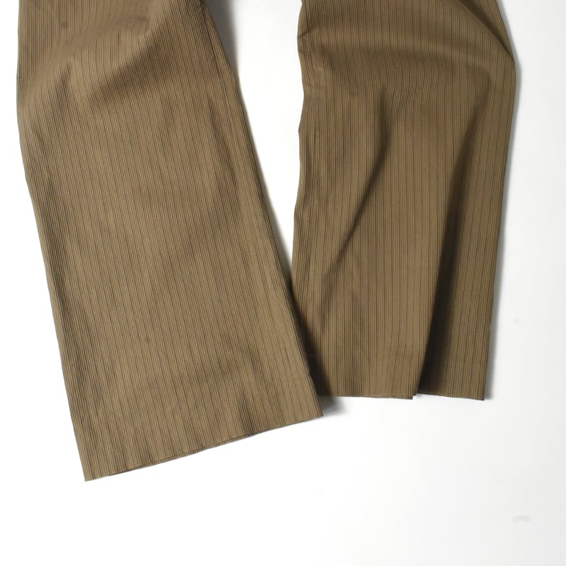 パンツ used stripe flare slacks used stripe flare slacks