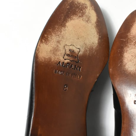 USED "ALFANI" WOVEN TASSEL LOAFERS