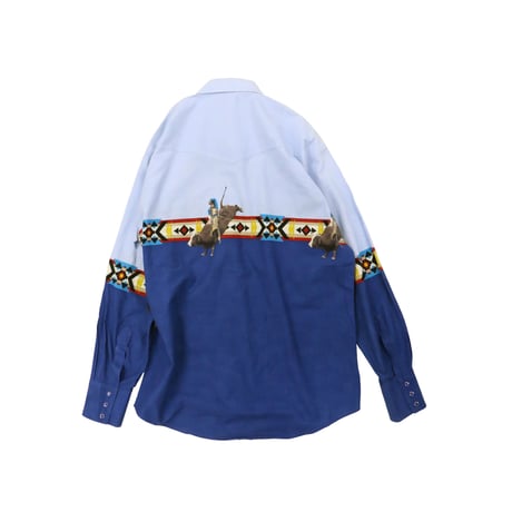 WRANGLER USED WESTERN L/S SHIRT
