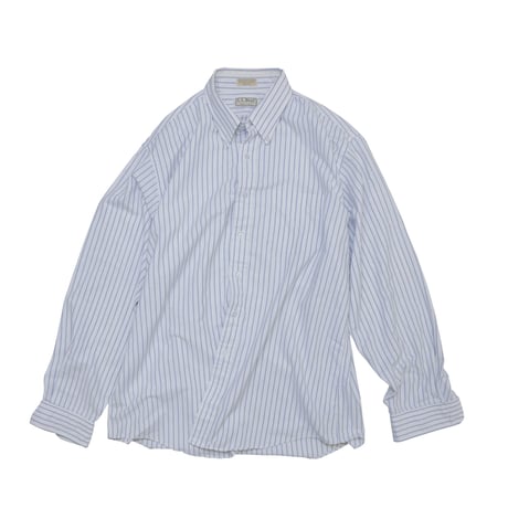 80'S L.L.BEAN STRIPE BD L/S SHIRT