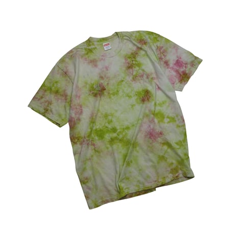 USED "SUPREME" TIE DYE T-shirt