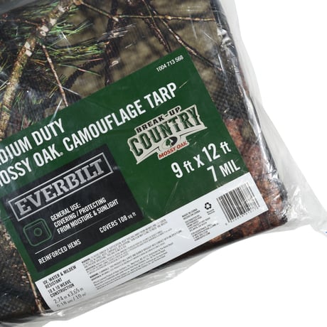 "EVERBILT" CAMOUFLAGE TARP