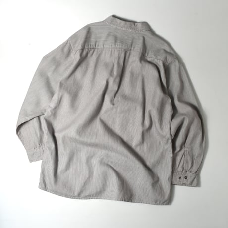 USED "PRSN BLU" HALFZIP STRIPE PULLOVER