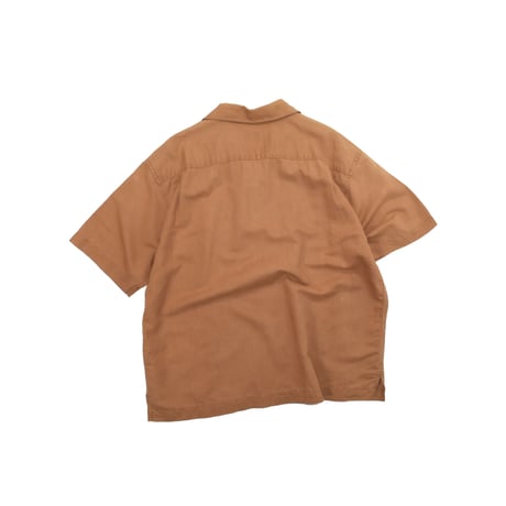 USED "GAP" COTTON LINEN OPEN COLLAR SHIRT