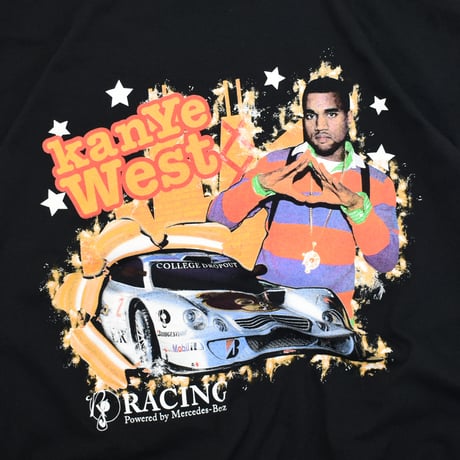 USED "KANYE WEST COLLEGE DROPOUT / BENZ" T-shirt
