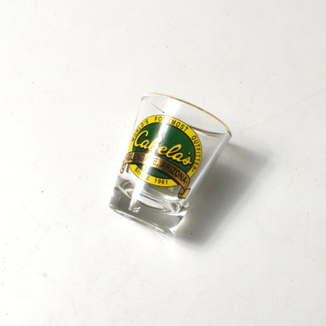 USED "CABELA'S" SHOT GLASS
