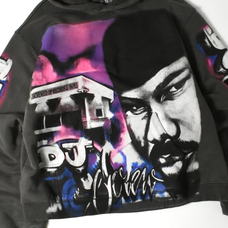 "DJ SCREW" OFFICIAL MERCHANDISE SCREWED UP HEADQUARTERS HOODIE
