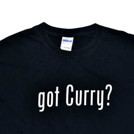 USED "GOT CURRY？" T-shirt