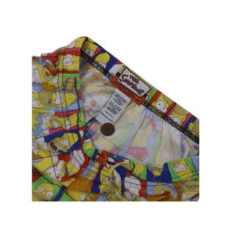 THE SIMPSONS USED PAJAMA PANTS