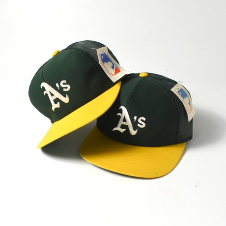 DEADSTOCK 80'S "OAKLAND ATHLETICS" MESH CAP