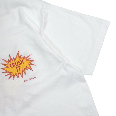 USED 90'S "CRUSH IT with Ebonite" T-shirt