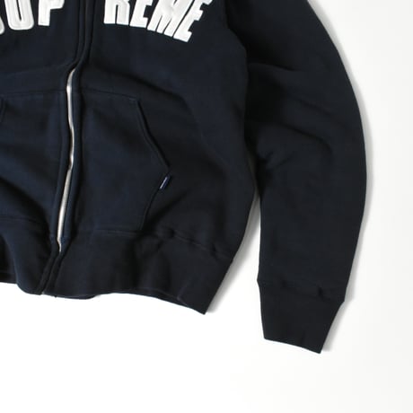 USED 90'S "SUPREME" DOUBLE FACE ZIP HOOODIE