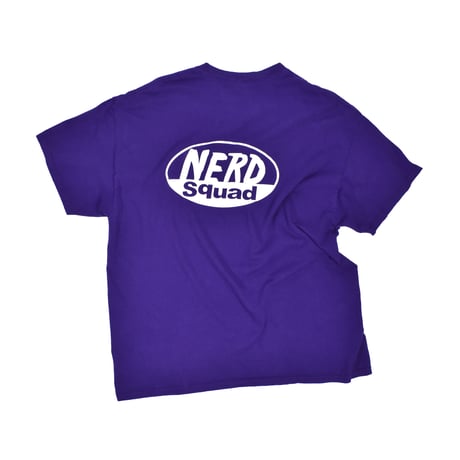 USED "NERD SQUAD" T-SHIRT