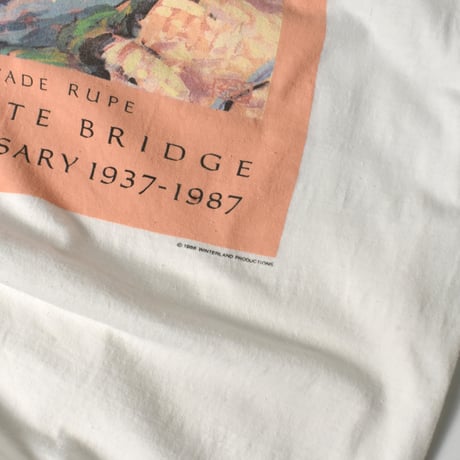 USED 80'S "SAN FRANCISCO/GOLDEN GATE BRIDGE" T-shirt