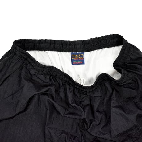 USED "80s HILTON" NYLON SHORTS