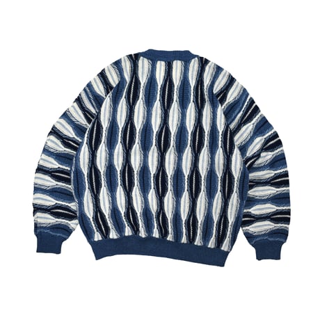 USED 90'S "ALAN STUART" ACRYLIC KNIT SWEATER
