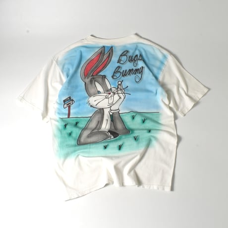 USED "BUGS BUNNY / CHRYSTEL" AIR BRUSH T-shirt