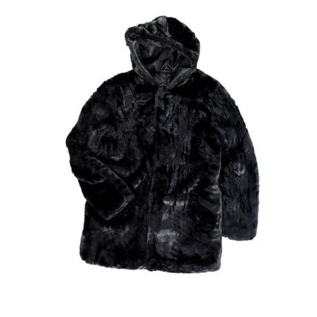 USED FAKE FUR COAT