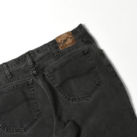 USED "LEE / REGULAR FIT" BLACK DENIM PANTS