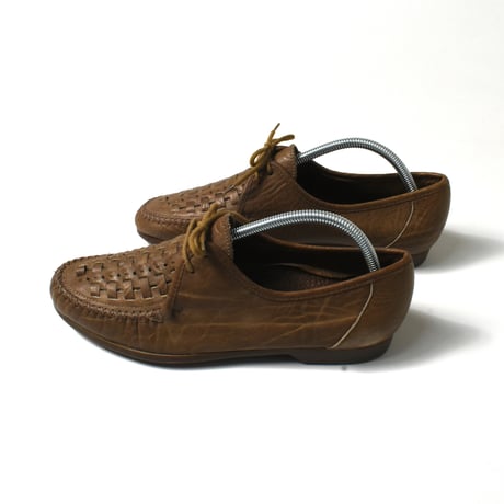 USED "SIOUX" MOCCASINS LEATHER SHOES