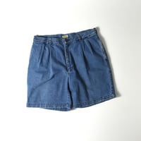 USED "IZOD" 2TUCK DENIM SHORTS