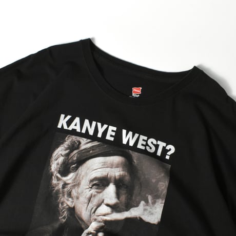 USED "KANYE WEST？" T-shirt