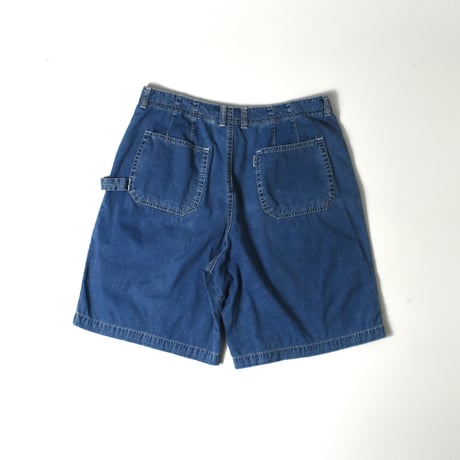 USED "MAYPOLE" 2-TUCK COTTON SHORTS