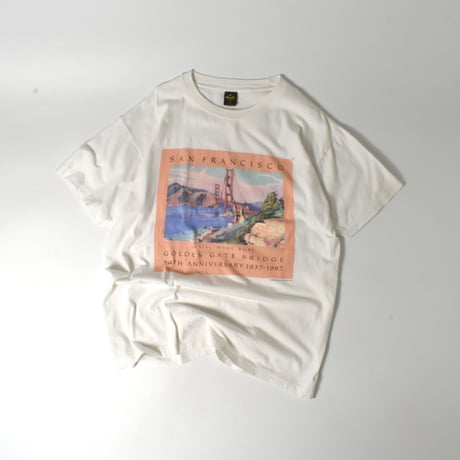 USED 80'S "SAN FRANCISCO/GOLDEN GATE BRIDGE" T-shirt