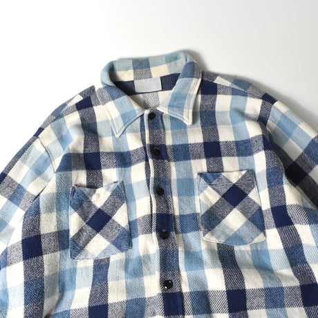 USED 70-80'S "SEARS" COTTON FLANNEL SHIRTS