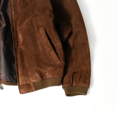 USED "KENNETH COLE REACTION" SUEDE LEATHER JACKET
