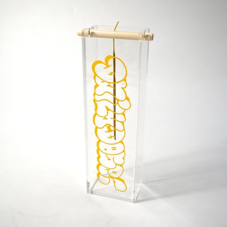 DDQS "BUBBLE LETTER" ACRYLIC INCENSE BURNER