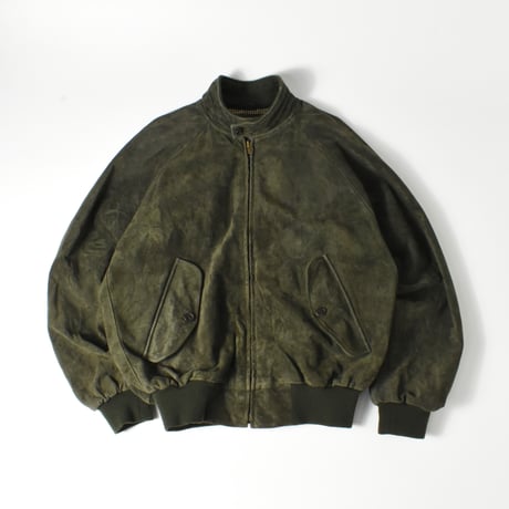 USED 90’S "POLO by RALPH LAUREN" LEATHER BLOUSON JACKET