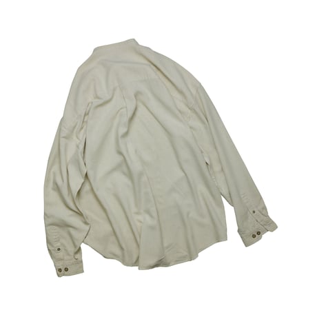 USED "STRUCTURE" BAND COLLAR SHIRT